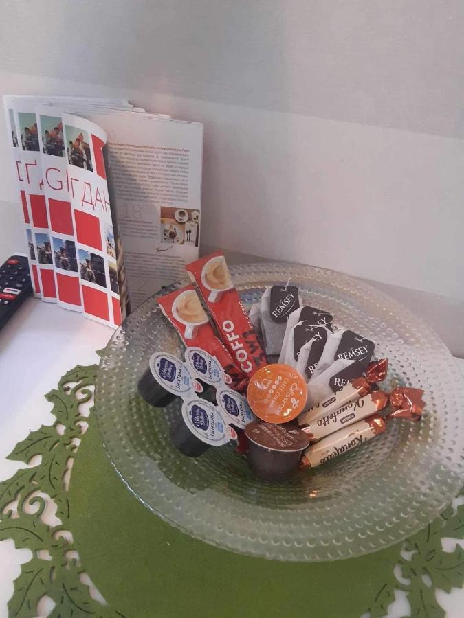 Przytulna Kawalerka Z Antresola W Sercu Gdanska Buitenkant foto